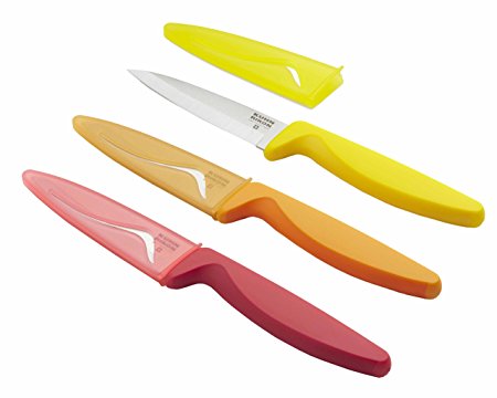 Kuhn Rikon Classic Paring Knives, Set of 3