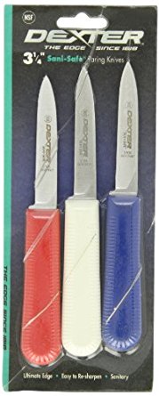 Sani-Safe S104-3RWC S104 Cooks Style Paring Knife with Polypropylene Handle