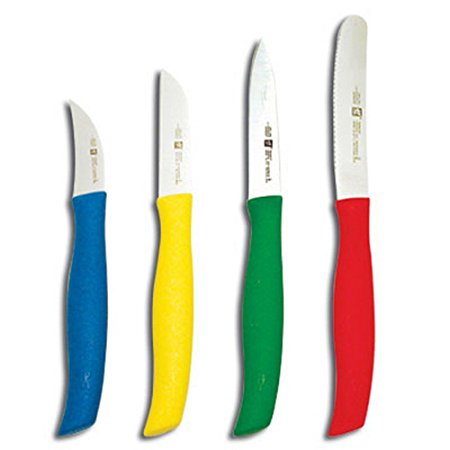 Zwilling J.A. Henckels Twin Grip Colored Paring Knives, Set of 4 38194