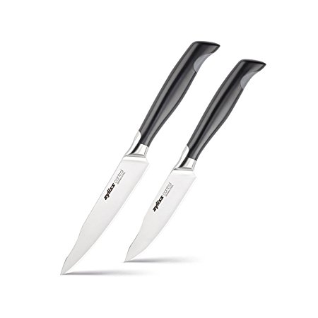 ZYLISS Control Paring Knife Set - Professional Kitchen Cutlery Knives - Premium German Steel, 2-Piece