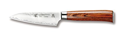 Tamahagane San Tsubame Wood SNH-1109 - 3 1/2 inch, 90mm Paring Knife