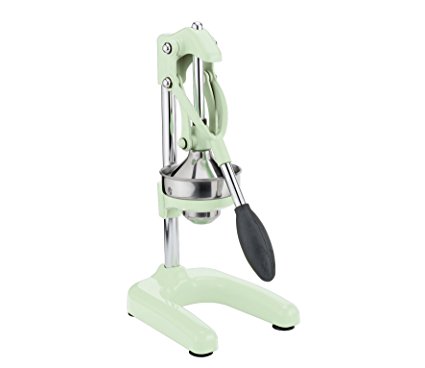 Cilio Commercial Grade Citrus Press Juicer, Mint Green