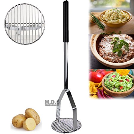 Masher Potato Bean Smash Commercial Heavy Duty Stainless Steel 24