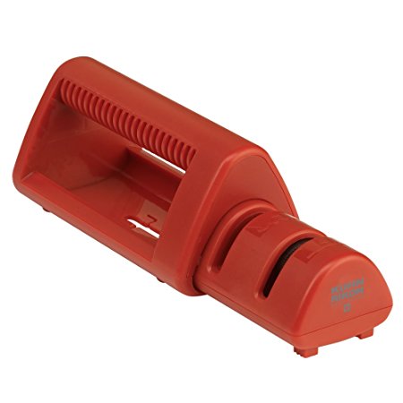 Kuhn Rikon Dual Sharpener, Red