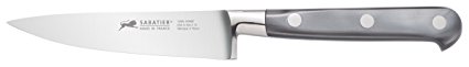 Sabatier Stainless Steel Paring Knife with Mother of Pearl-Inspired Handle, 4-Inch