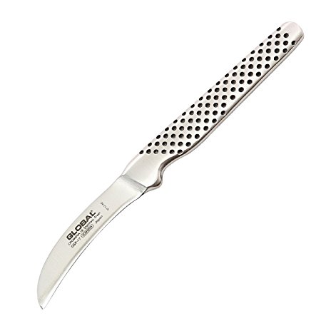 Global GSF-17-2 1/2 inch, 6cm Bird's Beak Curved Peeling Knife