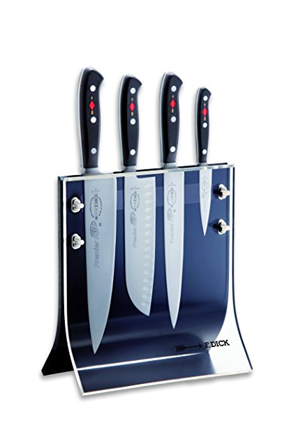 Friedr. Dick 4-Piece Premier Plus Knife Block Includes 9